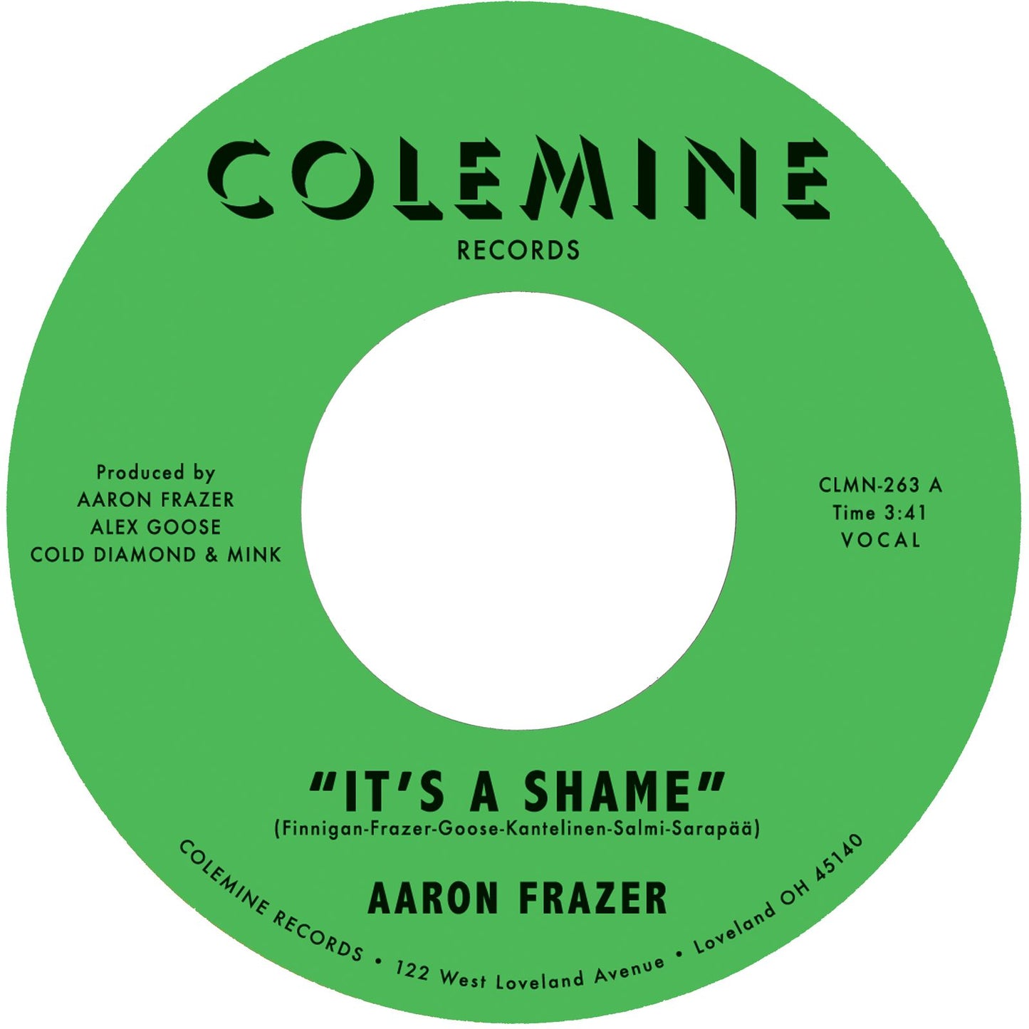 Aaron Frazer 'It's a Shame / The Fool'