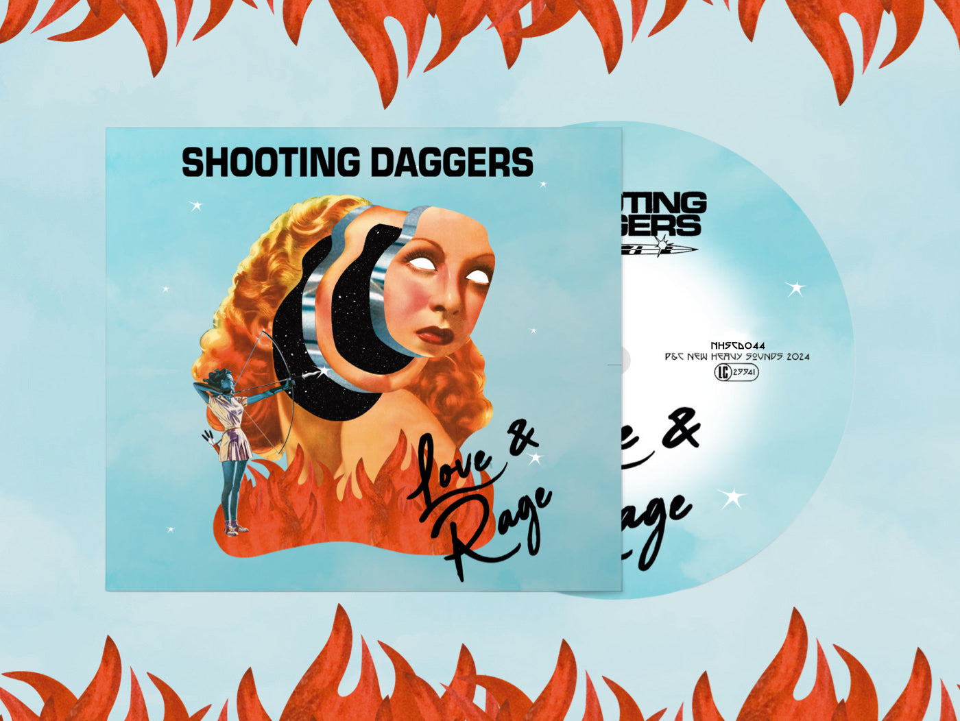 Shooting Daggers 'Love & Rage' - Cargo Records UK