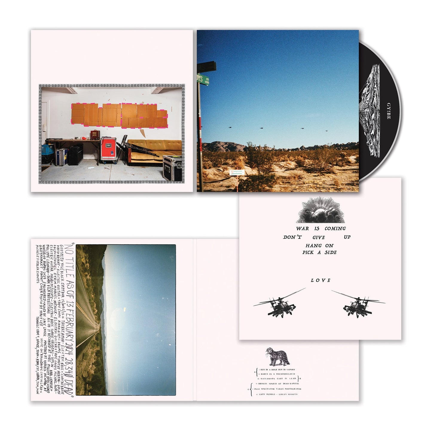 GODSPEED YOU! BLACK EMPEROR 'NO TITLE AS OF 13 FEBRUARY 2024 28,340 DEAD'