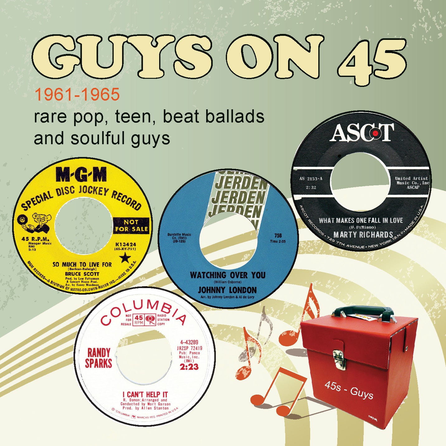 Various Artists 'Guys On 45 1961-1965 (Rare Pop, Teen, Beat Ballads And Soulful Guys)'