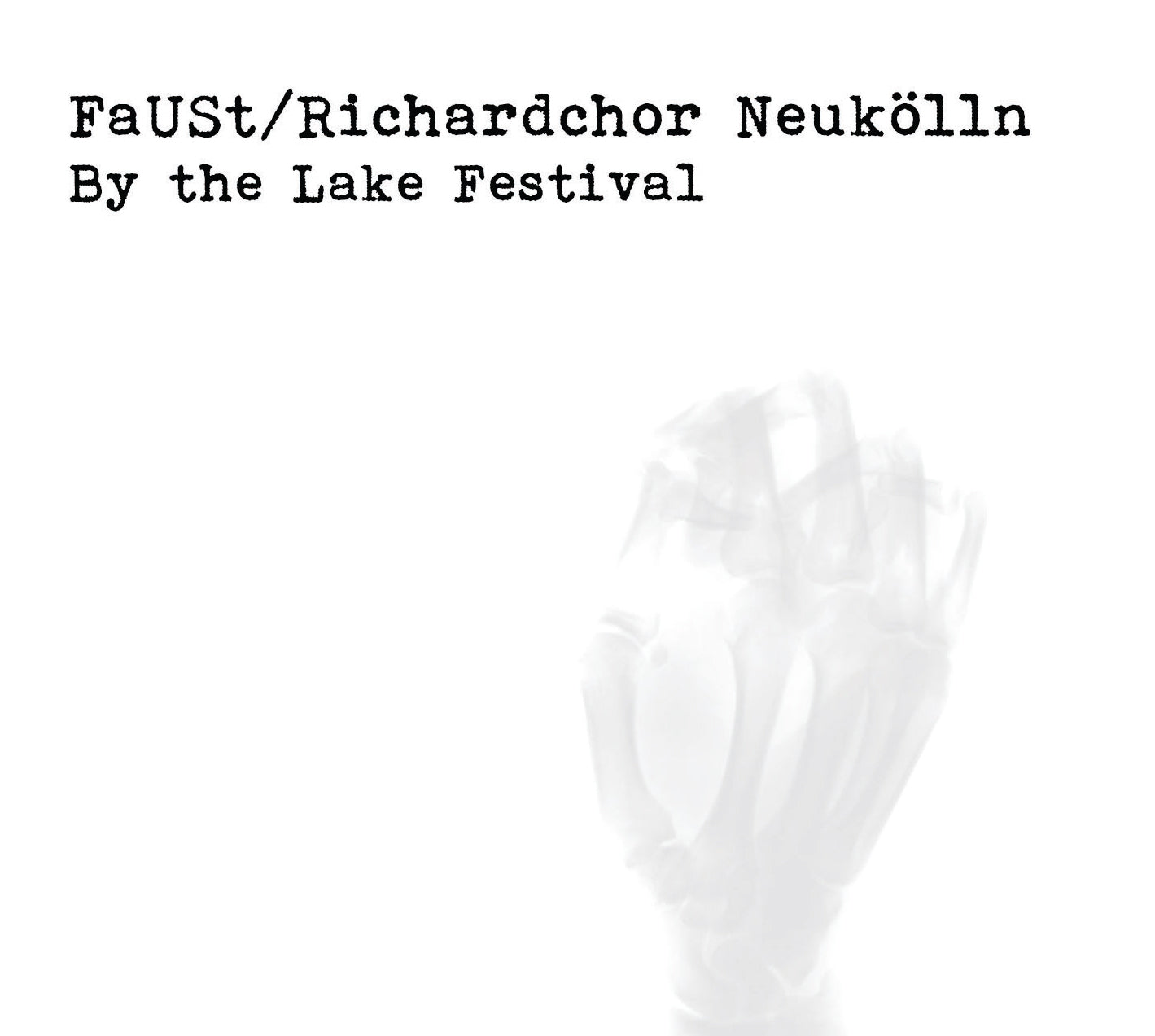 Faust (With Richardchor Neukolln) 'By The Lake Festival 2018'