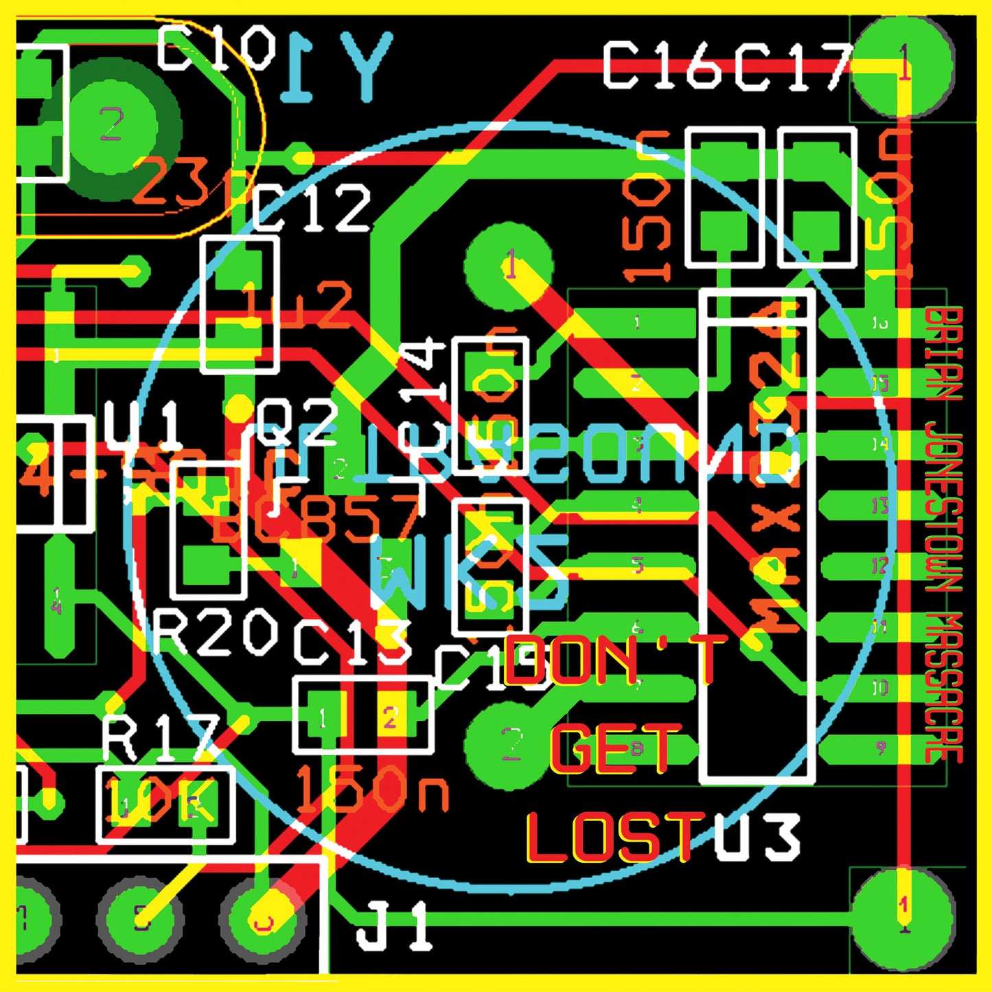The Brian Jonestown Massacre 'Don€„¢t Get Lost' - Cargo Records UK - 1