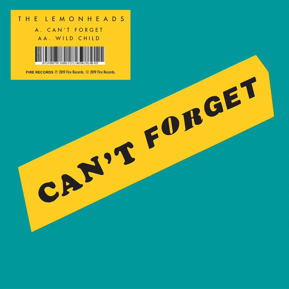 The Lemonheads 'Can't Forget / Wild Child' Vinyl 7" - Cargo Records UK