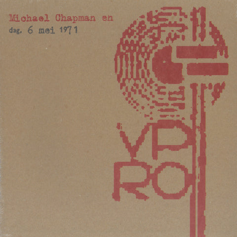 Michael Chapman 'LIVE VPRO 1971' - Cargo Records UK