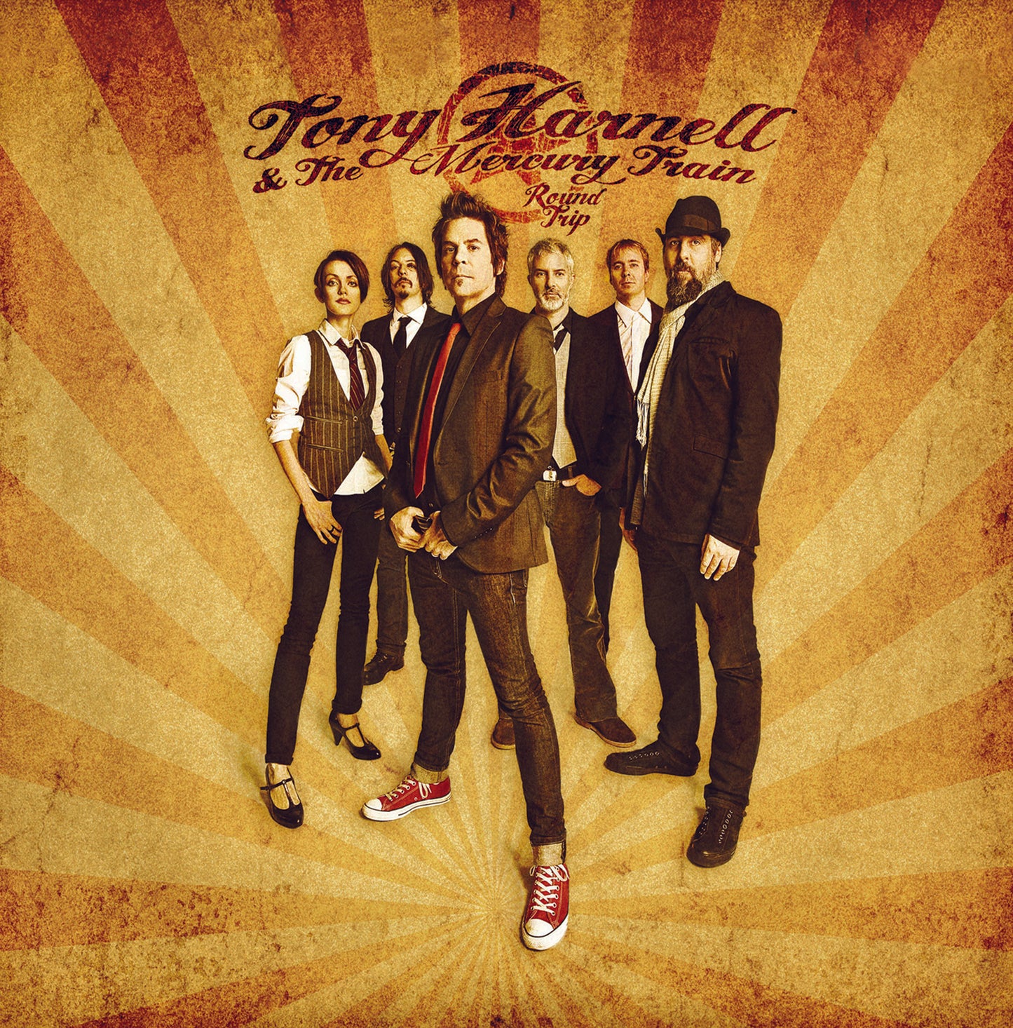 Tony Harnell & The Mercury Train 'Round Trip' Vinyl LP - White