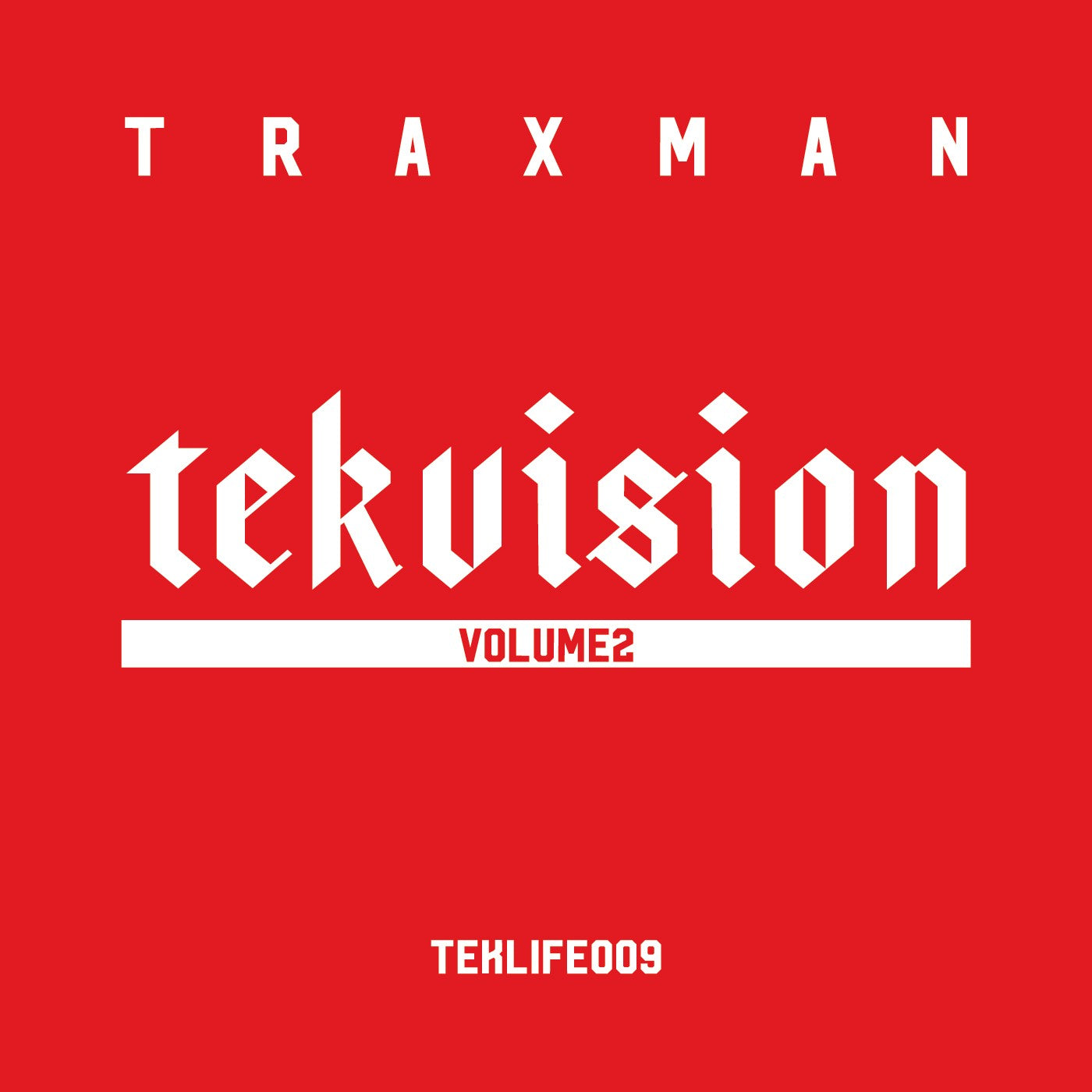Traxman 'Tekvision Vol.2' Vinyl LP