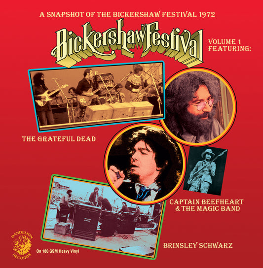 Various Artists 'A Snapshot of The Bickershaw Festival 1972 Vol 1 (Featuring Grateful Dead)'