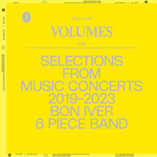 Bon Iver 'VOLUMES: ONE "SELECTIONS FROM MUSIC CONCERTS 2019-2023 BON IVER 6 PIECE BAND'