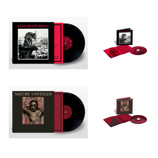 Current 93 'Nature Unveiled + Dogs Blood Rising' 2xLP+2xCD Bundle PRE-ORDER