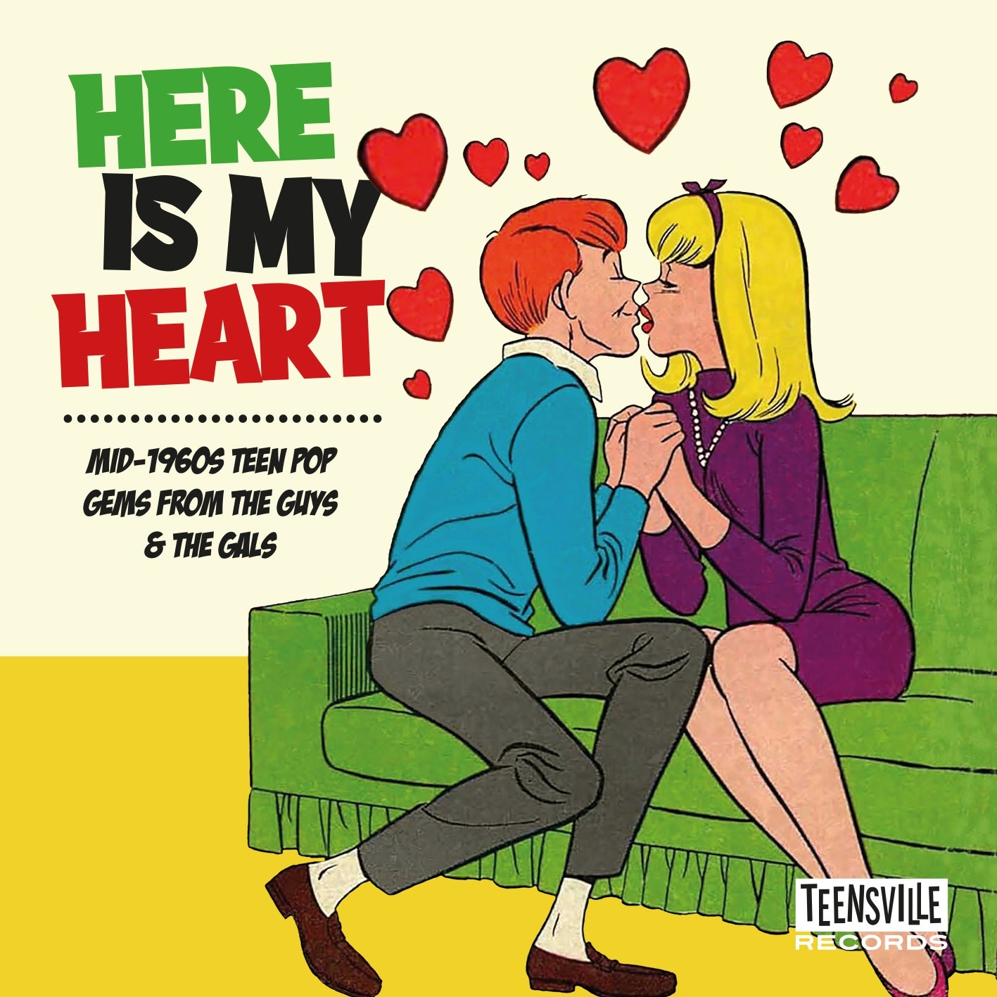 Various 'Here Is My Heart (Mid-1960s Teen Pop Gems From The Guys & The Gals)' - Cargo Records UK