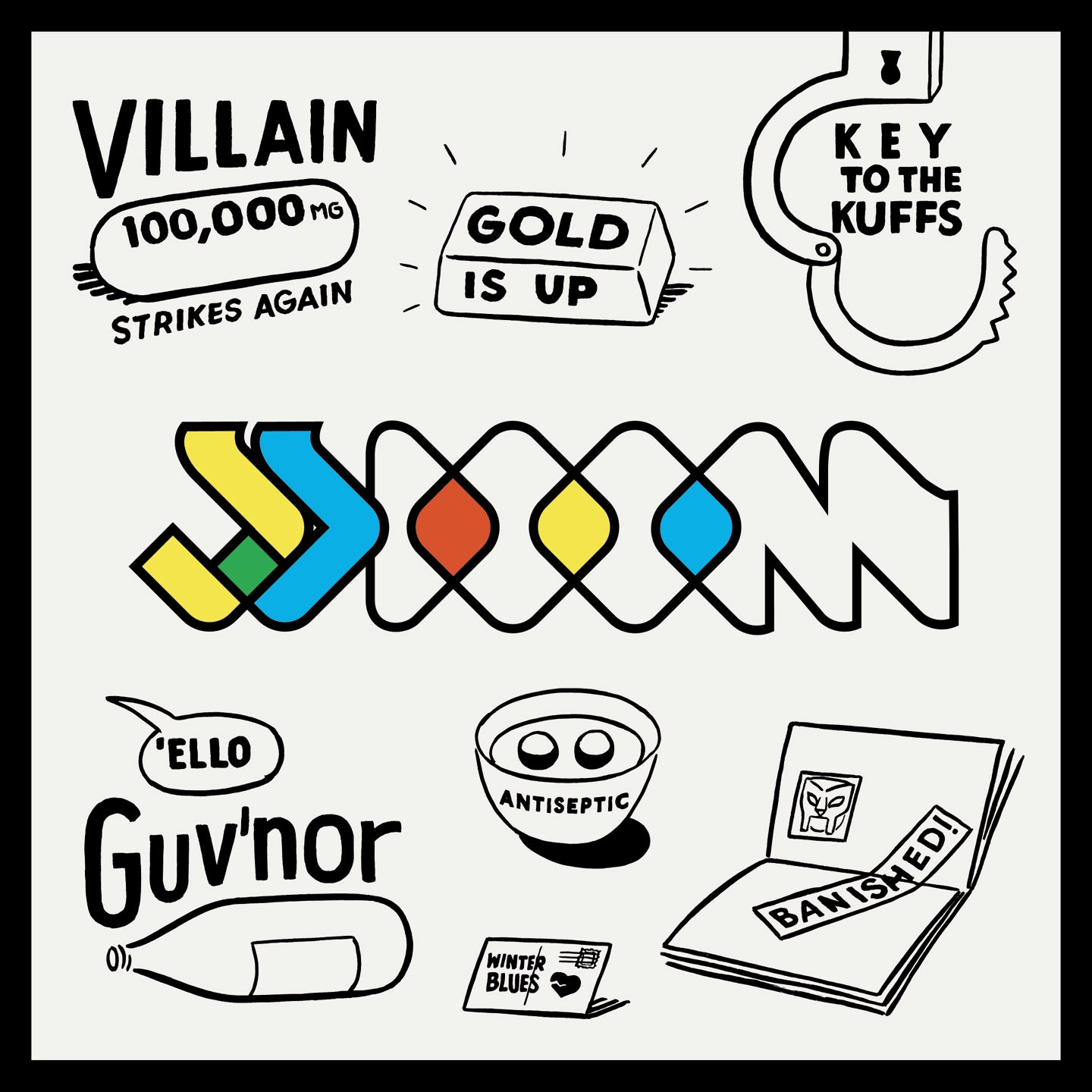 JJ Doom (MF Doom & Jneiro Jarel) 'Key To The Kuff' - Cargo Records UK