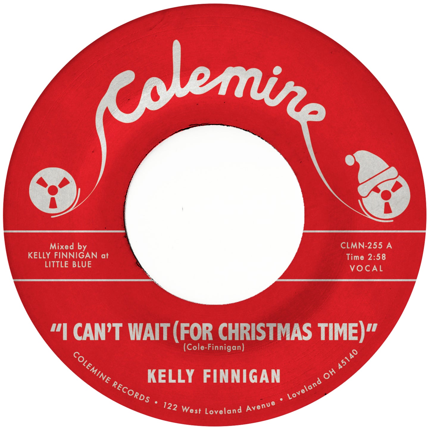 Kelly Finnigan 'I Can't Wait (For Christmas Time) / Snowy Night In Ohio'