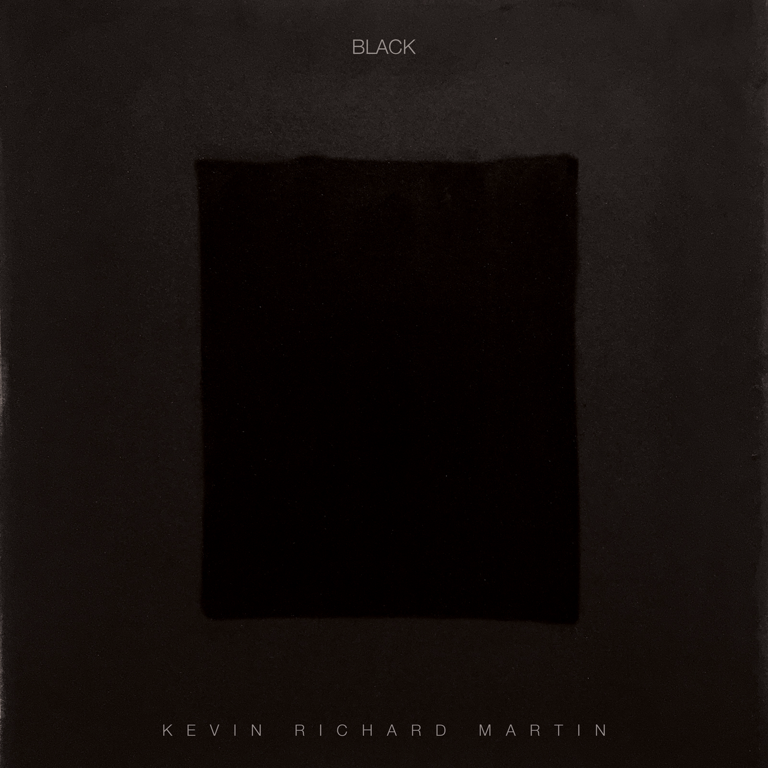 Kevin Richard Martin 'Black' Vinyl 2XLP - Cargo Records UK