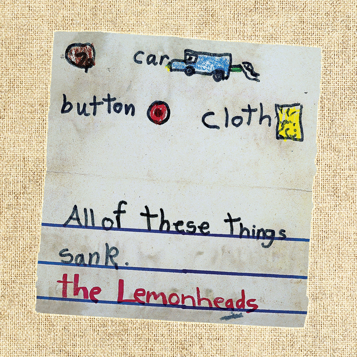 The Lemonheads 'Car Button Cloth (30th Anniversary Edition)'