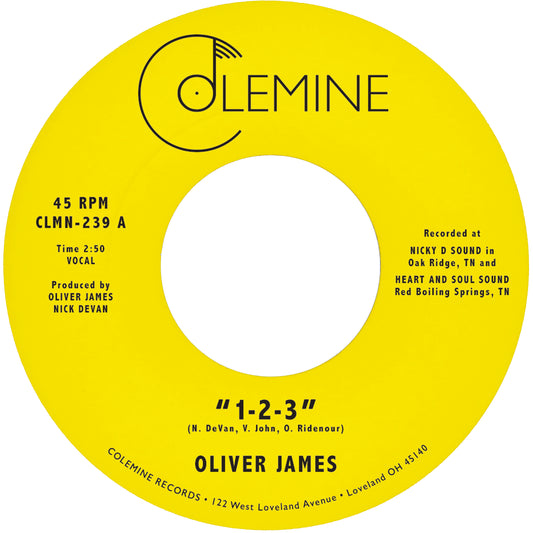 Oliver James '1-2-3'
