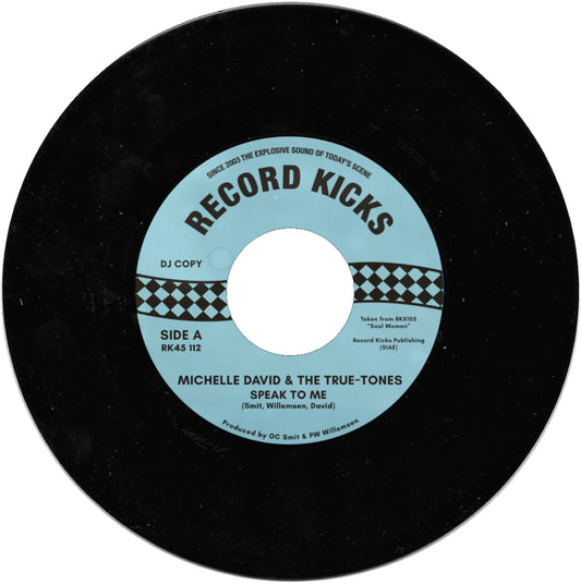 Michelle David & The True-Tones 'Speak To Me / Running' - Cargo Records UK