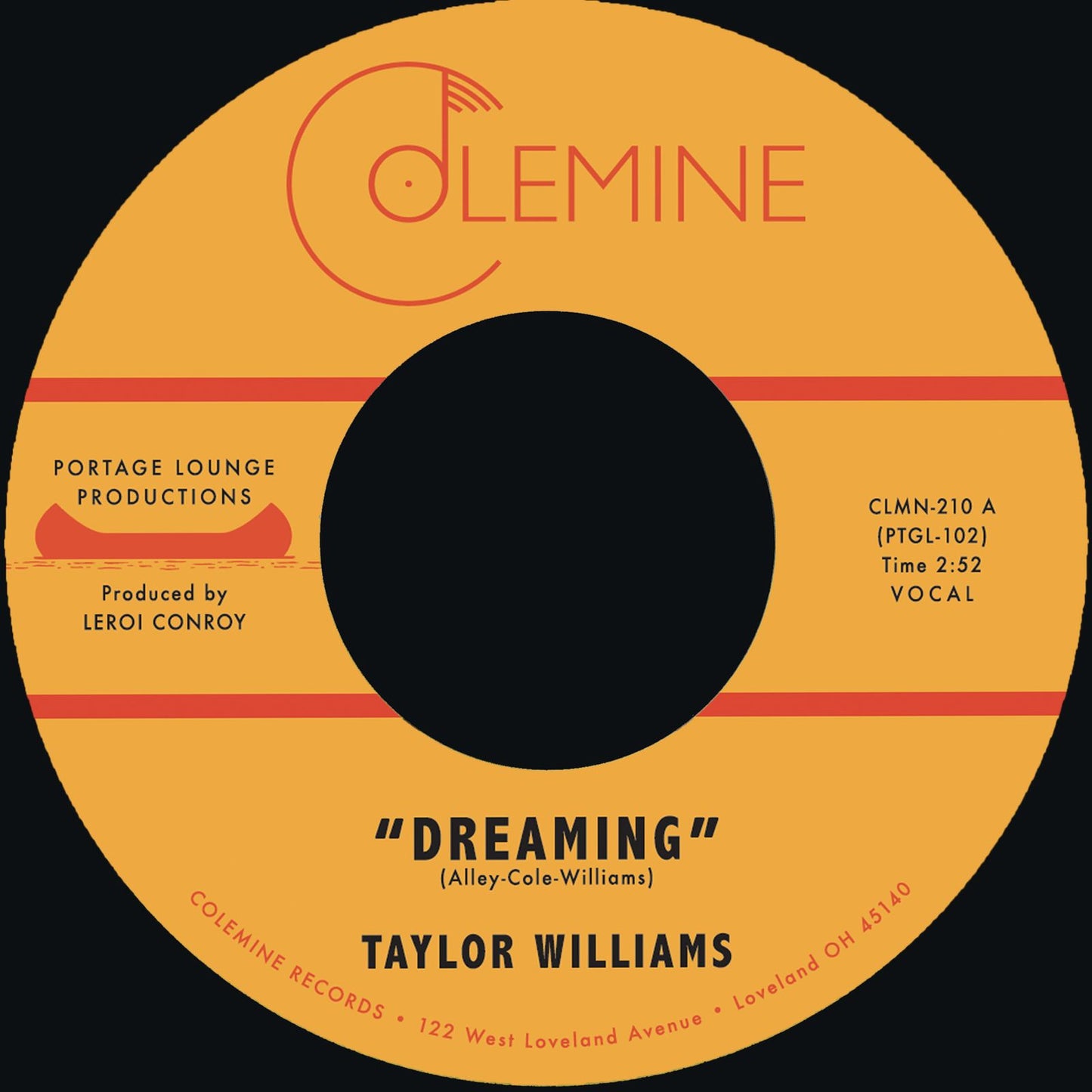 Taylor Williams 'Dreaming / What About Me?'
