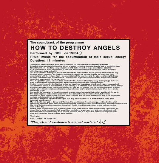 Coil 'How To Destroy Angels'