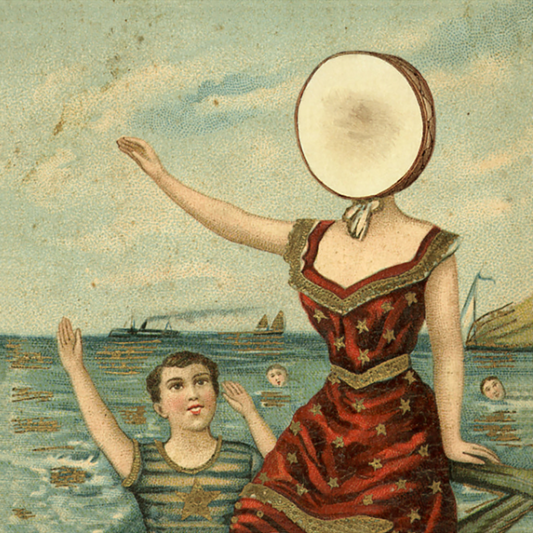 Neutral Milk Hotel 'In The Aeroplane Under The Sea' (Slightly Damaged Sleeve)