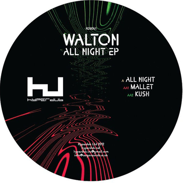 Walton 'All Night EP' - Cargo Records UK