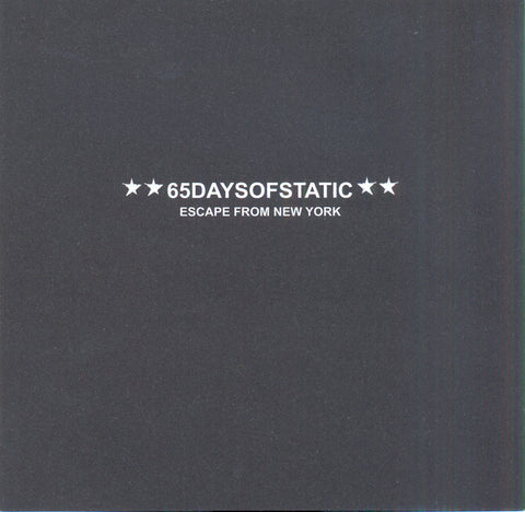 65daysofstatic 'Escape From New York' - Cargo Records UK
