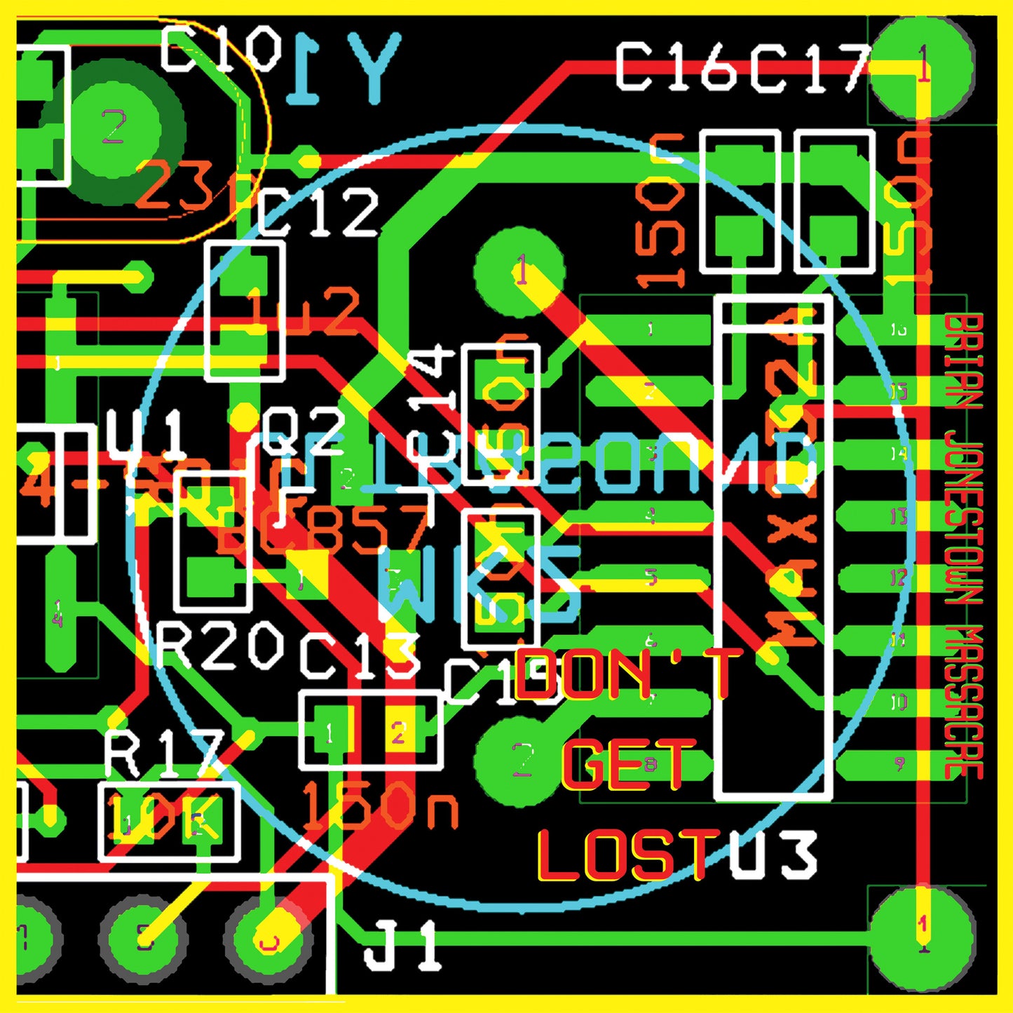 The Brian Jonestown Massacre 'DonÃ¢â€šÂ¬â€žÂ¢t Get Lost' - Cargo Records UK - 1