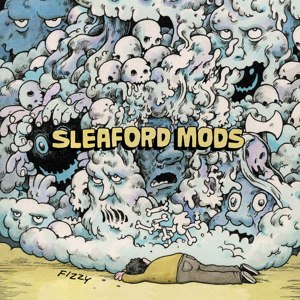 Sleaford Mods 'Fizzy' - Etched 12