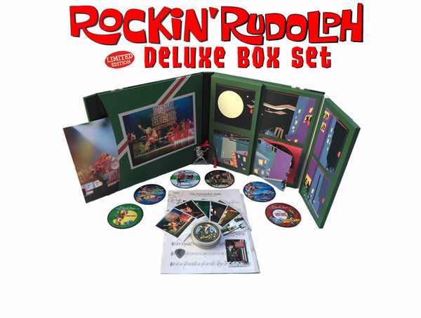 THE BRIAN SETZER ORCHESTRA 'The Rockin’ Rudolph Deluxe Box Set' - Cargo Records UK