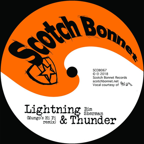 Bim Sherman 'Lightning & thunder (Mungo
