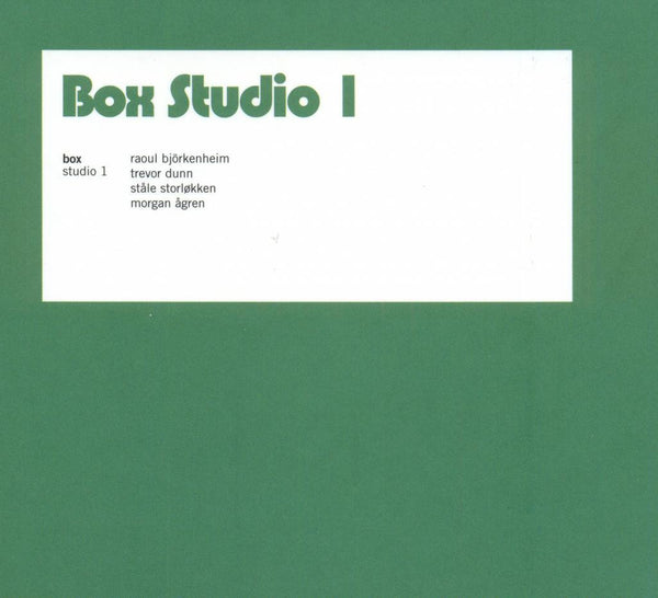 Box 'Studio 1' - Cargo Records UK