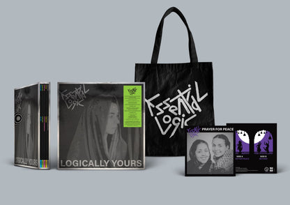 Essential Logic 'Logically Yours' Vinyl 5LP Bundle + 7" + Exclusive Tote Bag Bundle