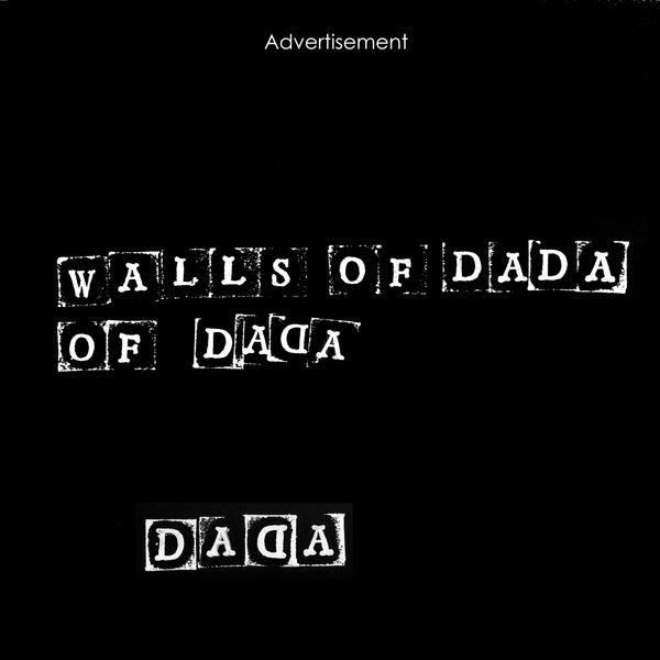 Walls Of Dada 'Walls Of Dada II' Vinyl LP - White
