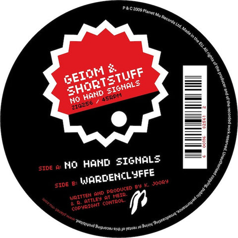 Geiom And Shotstuff 'No Hand Signals' - Cargo Records UK