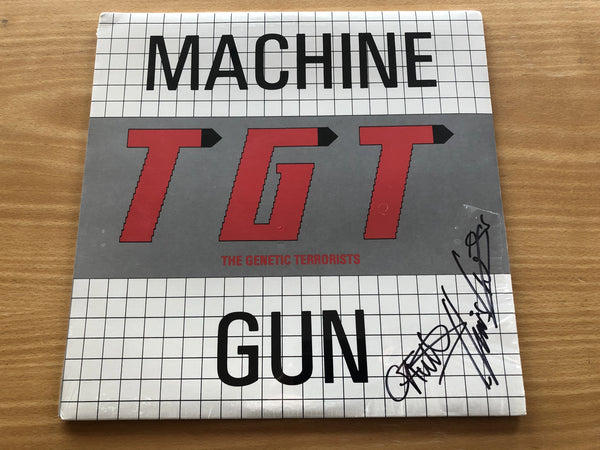 The Genetic Terrorist 'Machine Gun' Signed by Chris & Cosey