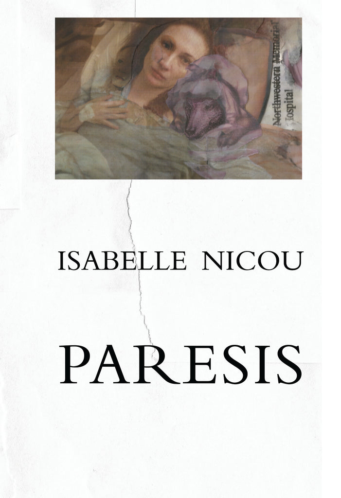 Isabelle Nicou 'Paresis' BOOK
