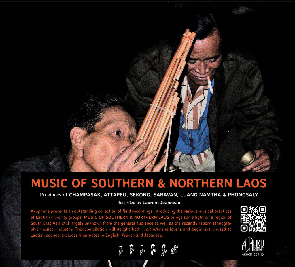 Laurent Jeanneau 'Music of Southern and Northern Laos' CD