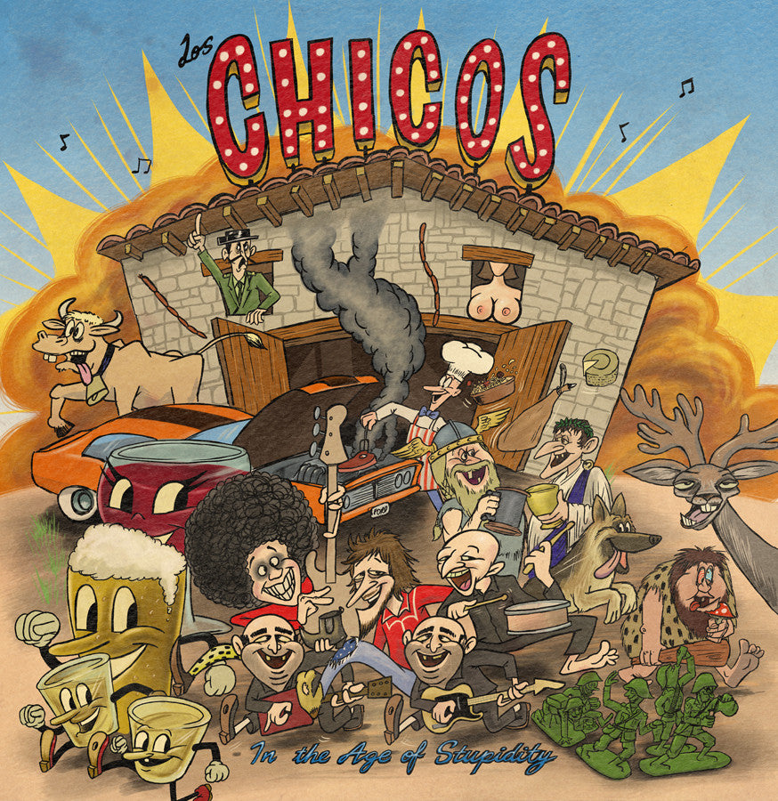 Los Chicos 'In The Age Of Stupidity' - Cargo Records UK