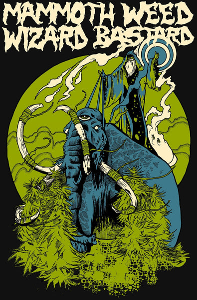 Mammoth Weed Wizard Bastard 'Y Proffwyd Dwyll Limited T-Shirt' - Cargo Records UK - 1