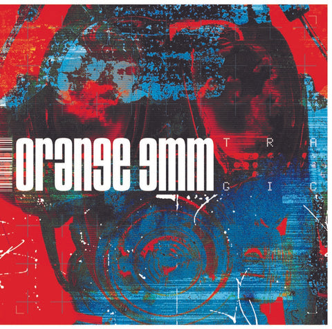 Orange 9mm 'Tragic' Vinyl LP - Clear Red