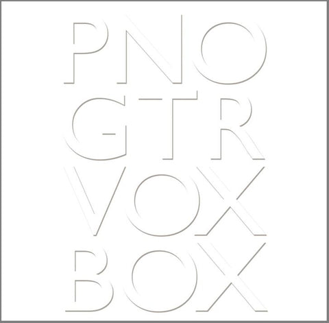 Peter Hammill 'PNO. GTR. VOX.' - Cargo Records UK