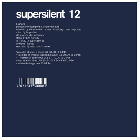 Supersilent '12' CD