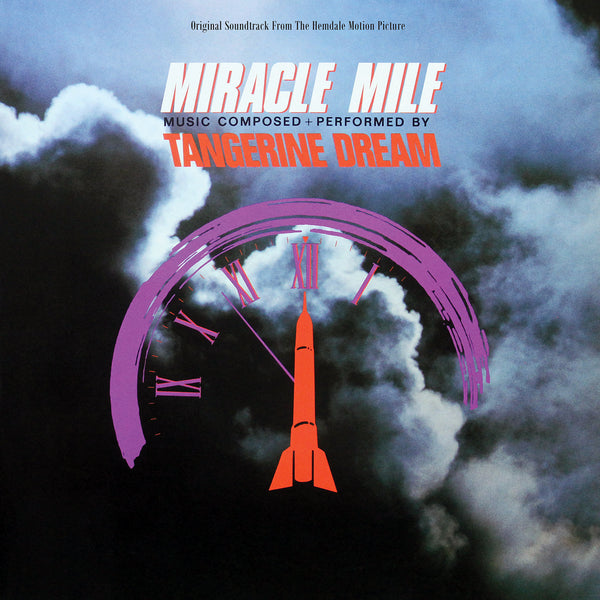 Tangerine Dream 'Miracle Mile' Vinyl LP - Orange/Black Marbled