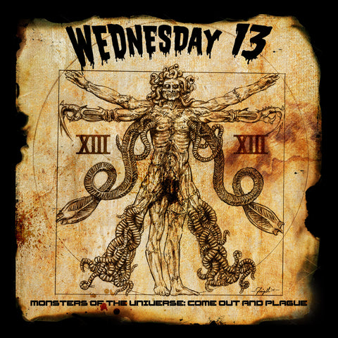 Wednesday 13 'Monsters of The Universe : Come Out And Plague' - Cargo Records UK
