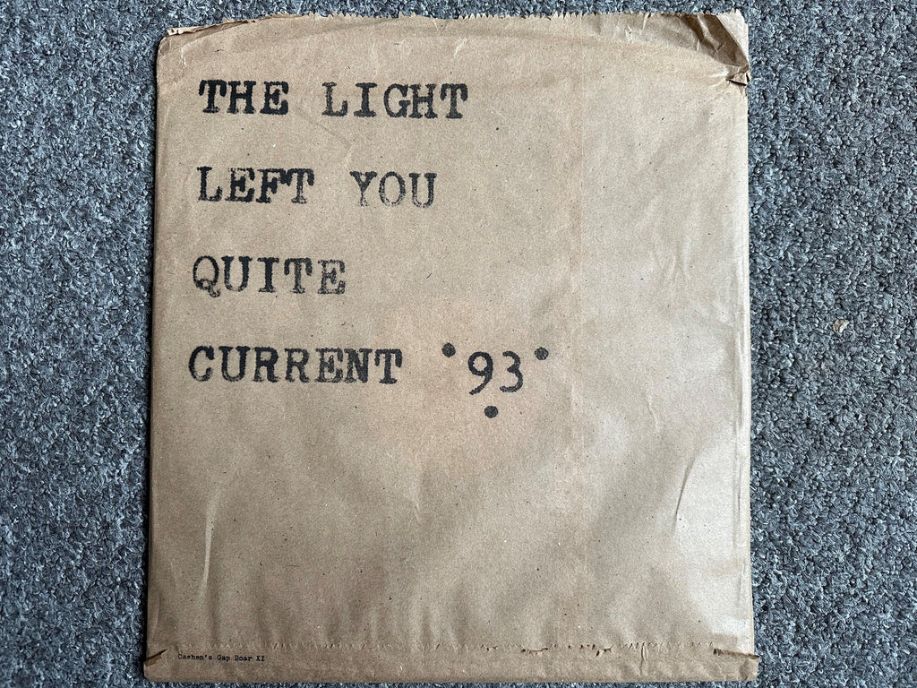 Current 93 'The Light Left You Quite' Vinyl LP - Coloured