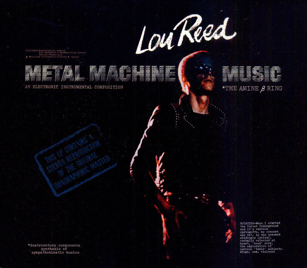Lou Reed 'Metal Machine Music' - Cargo Records UK