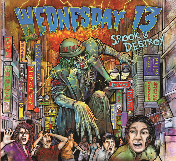 Wednesday 13 'Spook & Destroy' - Cargo Records UK